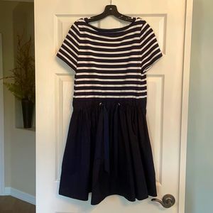 Kate Spade Blue and White Dress